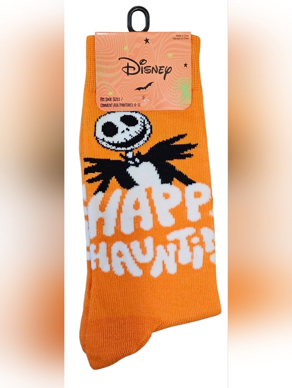 Disney, Scooby-Doo & Beetlejuice Halloween Crew Socks, Shoe Size 6-12 Adult, New - Picture 3 of 5
